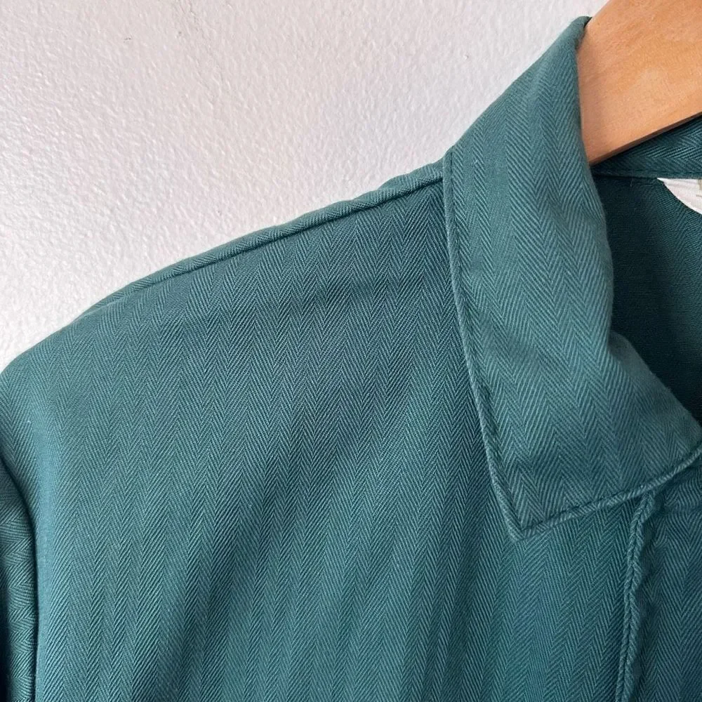 Big Mac JCPenney Vintage RARE Color Men’s Teal Green Mechanic Work Coveralls Jum - Picture 7 of 15